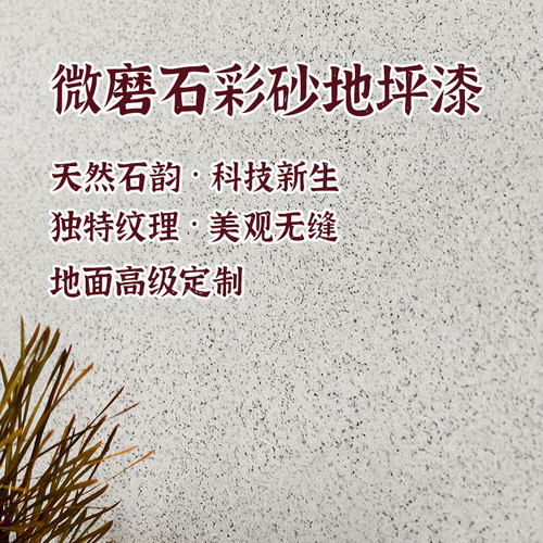 微磨石墙面腻子岩石液态玛拉彩砂水洗石室内外防水地面漆耐磨民宿