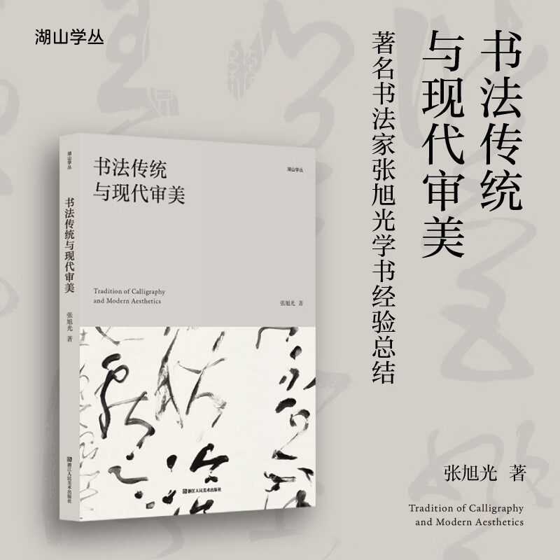 书法传统与现代审美 湖山学丛书法汉字文集著名书法家张旭光学书经验