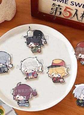 第5人格胸针森系徽章囚徒画家邮差勘探作曲家卡通可爱挂件学生礼