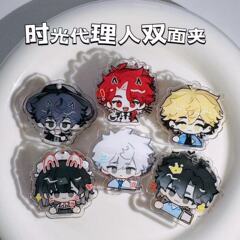 时光代理人程小时vein双面夹收纳pp夹资料便签夹高颜值夹子学生礼