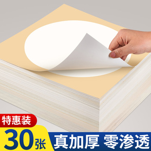 宣纸卡纸国画专用书法作品纸半生熟生宣镜面纸加厚熟宣美术专用内圆外方卡纸大尺寸圆形方形扇形镜片画纸批发