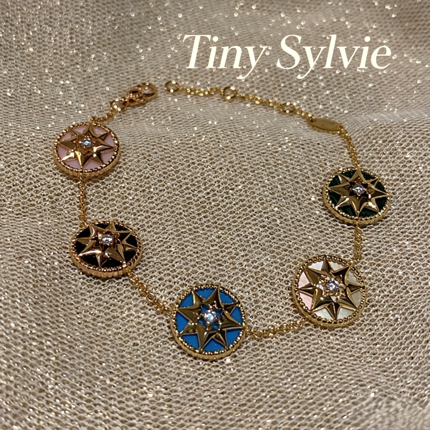 TinySylvie八芒星幸运手链女