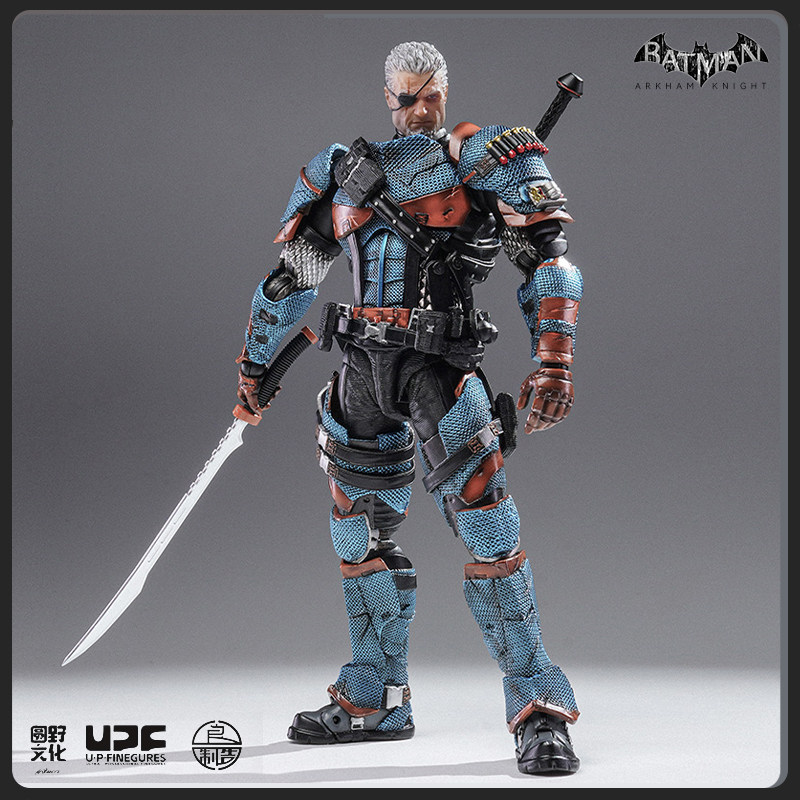 良品制造圆野文化DC蝙蝠侠阿卡姆骑士丧钟成品模组关节可动模型