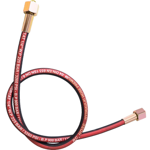 二氧化碳氧气氩气瓶高压过气管大瓶转小瓶导气管过桥软管连接器