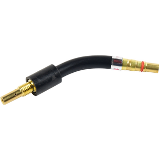 3只装 成都203欧式二保焊枪弯管气保焊机枪头配件鹅颈弯杆耐高温