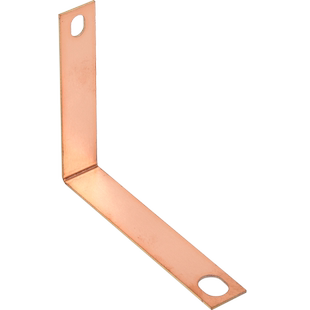 L型紫铜条187mm长度代替逆变电焊机输出连接铝条氩弧焊机维修配件