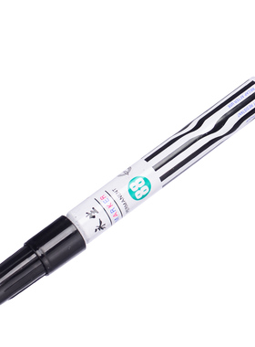 记号笔 多功能油性笔黑色防水耐油CD笔单头勾线笔88金铝杆箱头笔可填加墨水速干耐用不褪色打包笔快递标记笔