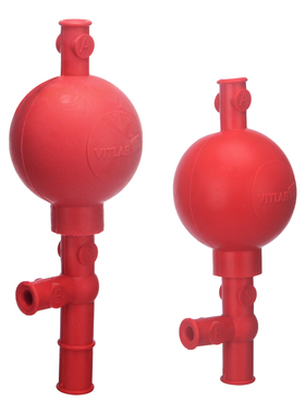 移液管吸耳球104099三通吸球104199定量吸球三向洗耳球VITLAB进口通用型适用于约10mL/100mL移液管包邮含票