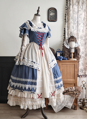 【截团展示】洛多庇斯丨大裙摆cla系古典复古原创Lolita连衣裙