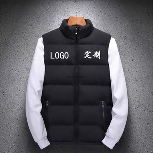 23新田径羽绒棉冬训马甲体育生潮牌坎肩早训外套保暖训练服马夹