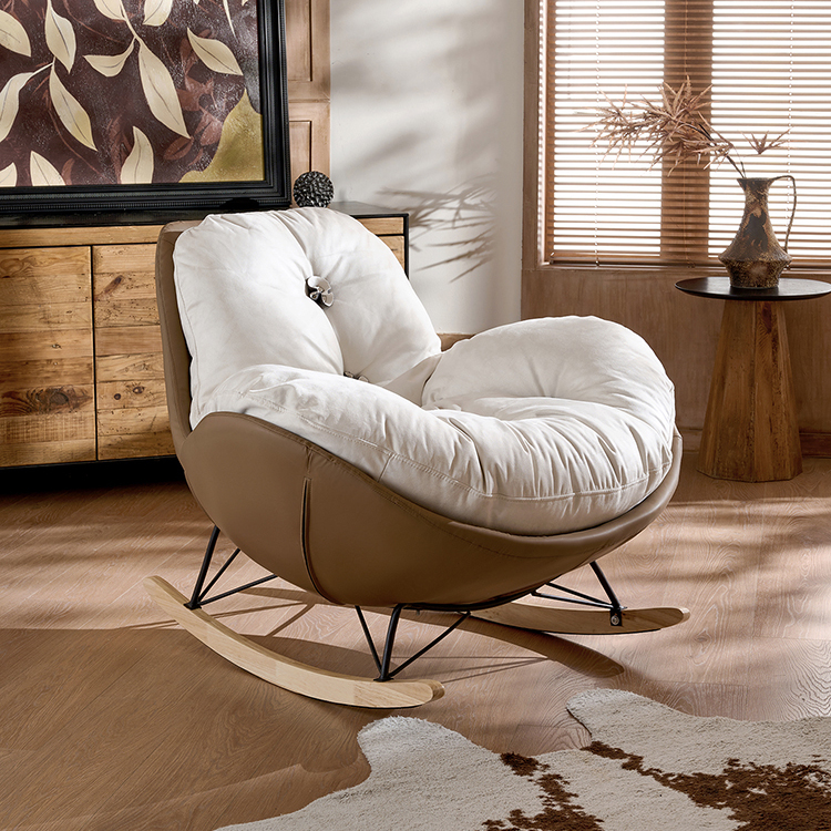菲尚丽家现代简约舒适懒人摇椅
