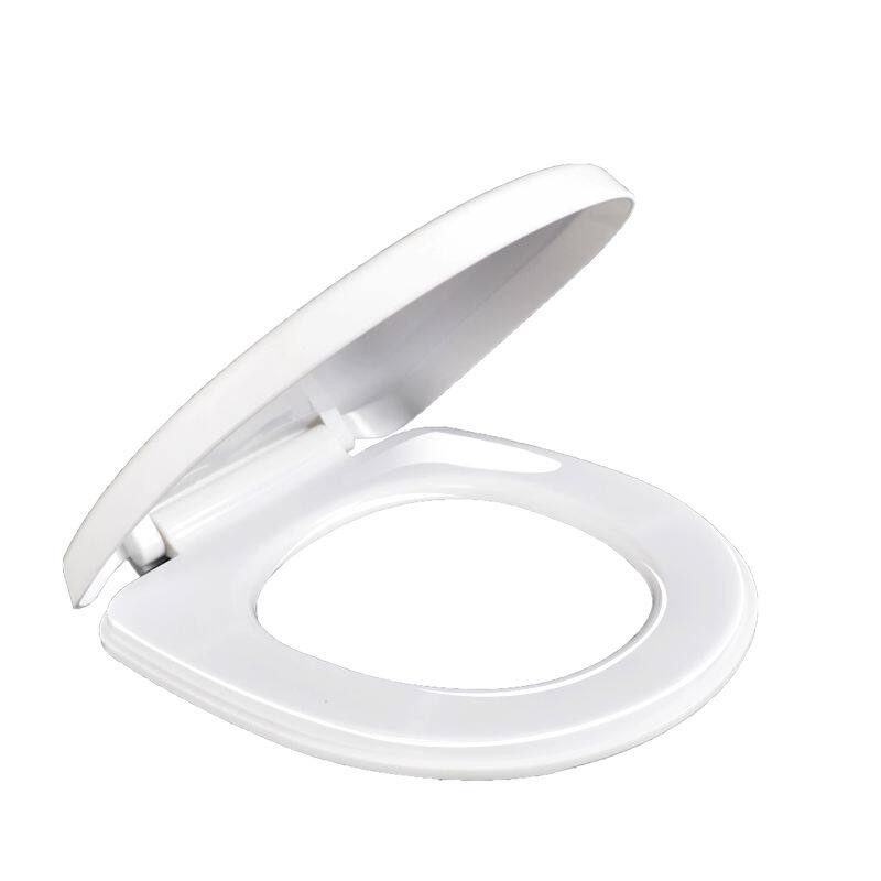 马桶盖家用通用加厚坐便器盖板老式马桶圈U型V型O型座便坐圈盖子