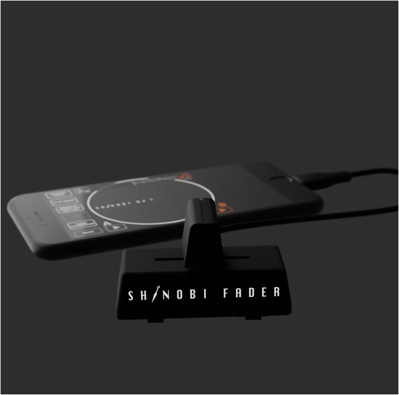 【代购】SHINOBI FADER M + iPhone scratch disc便携式DJ小玩具