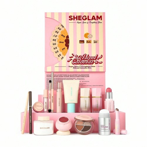 【代购】Sheglam圣诞日历彩妆套装12件 少女心礼物可送闺蜜