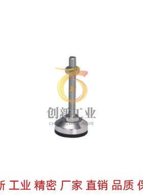 WAL06-D80-M16-L100/150脚杯 重载型 防震调节 金属橡胶底座