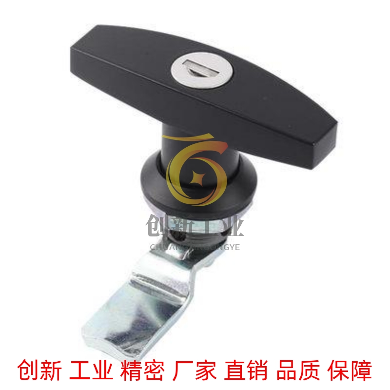 XAR21 XAR31把手锁T型把手配电箱锁机柜门配电柜门锁合金执手锁