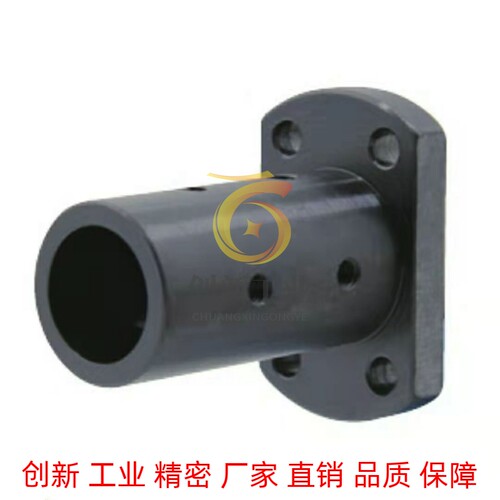切边法兰加长型导向轴支座STHCBL12 16 20 25 30 STHCL光轴支撑座