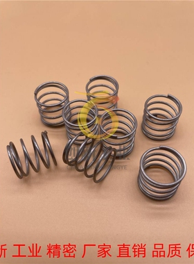 现货销售进口圆线螺旋小弹簧 UBB456810mm不锈钢型广州市新款上市