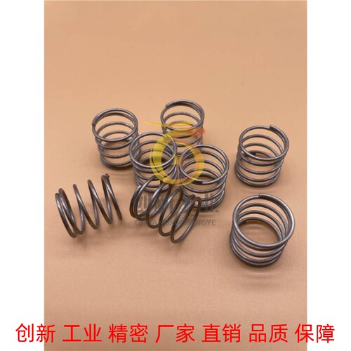 现货销售进口圆线螺旋小弹簧 UBB456810mm不锈钢型广州市新款上市