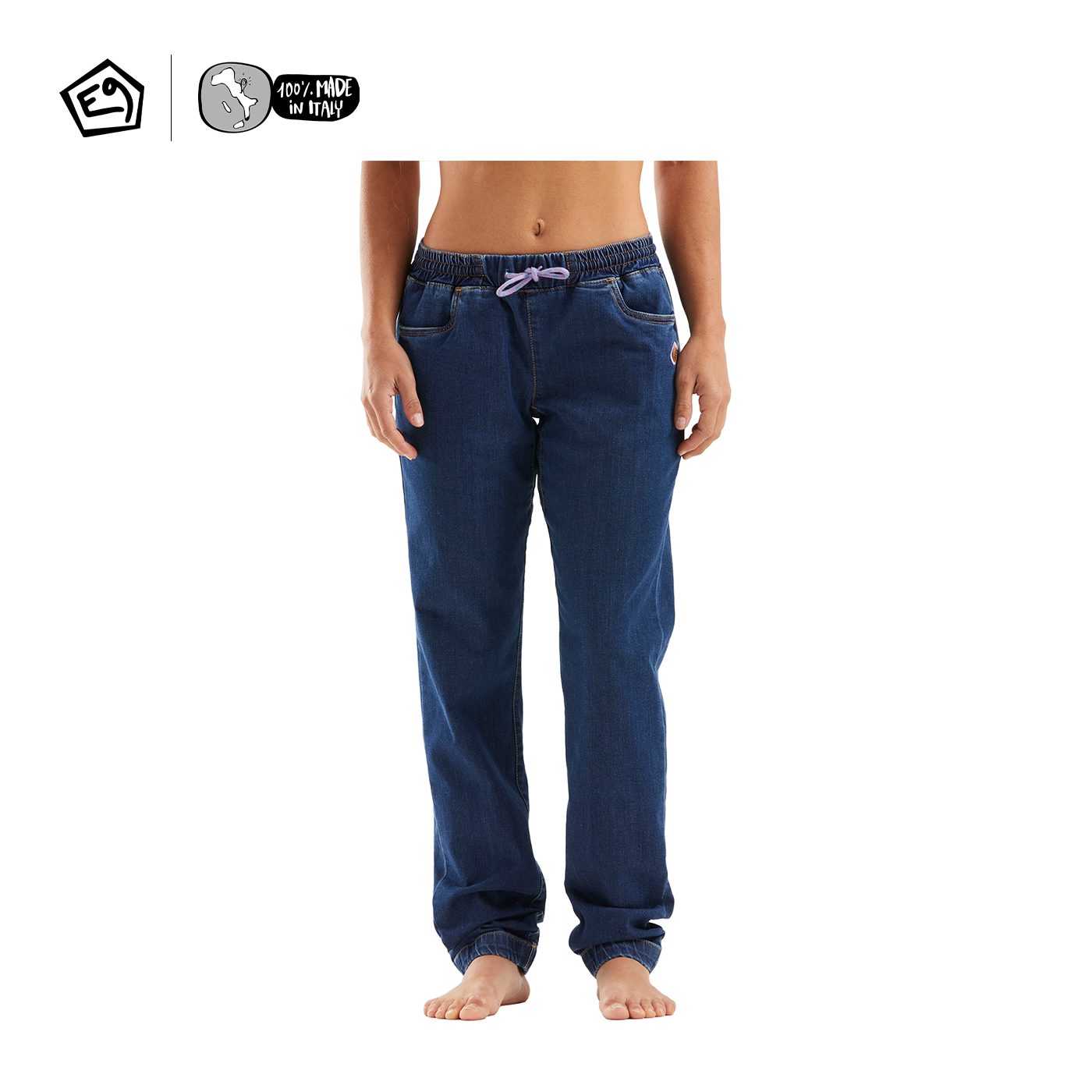 意大利E9女款弹力舒适耐磨长裤