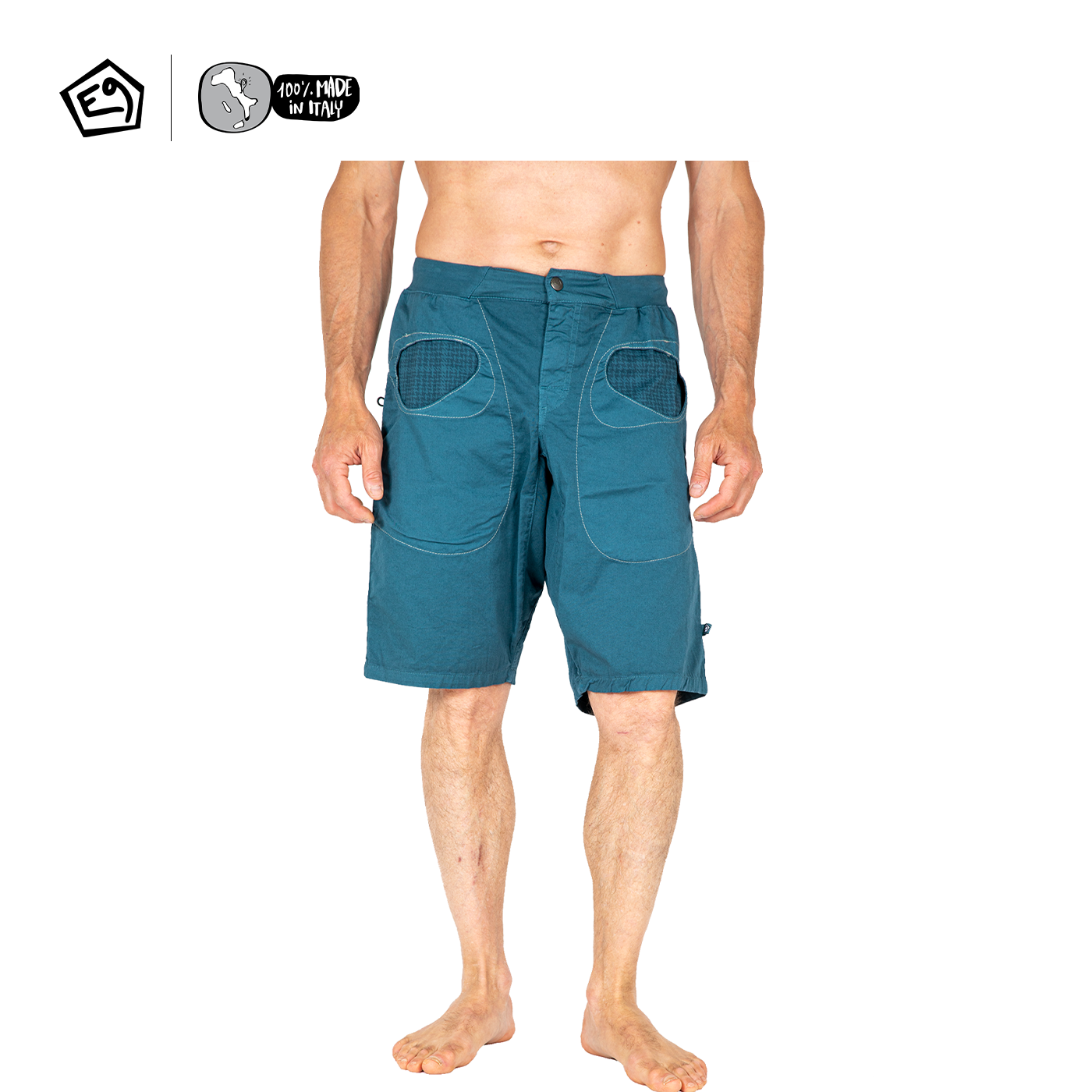 意大利E9男款弹力舒适棉制短裤攀岩裤RONDO SHORT2.2