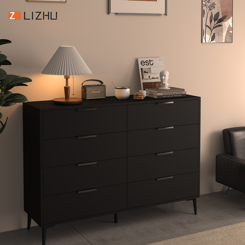 北欧八斗柜卧室客厅储物柜定制