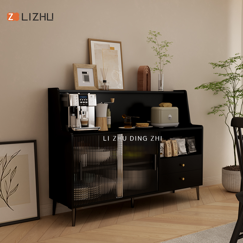 北欧餐边柜现代简约酒柜餐柜日式收纳储物柜客厅茶水柜靠墙碗柜