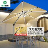 户外遮阳伞庭院伞露台阳台露天摆摊大太阳伞棚别墅花园室外罗马伞