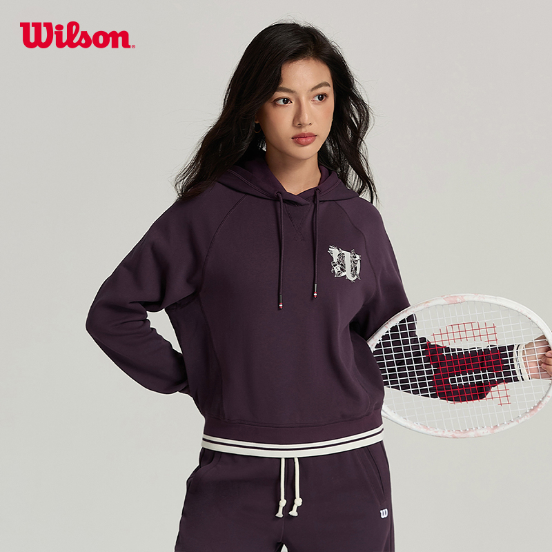Wilson威尔胜美式复古连帽卫衣