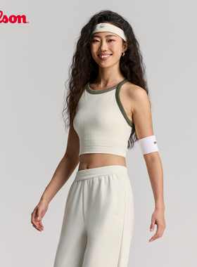 Wilson威尔胜官方女士ON THE DAILY内置胸垫内衣网球健身背心