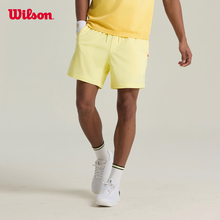 网球梭织短裤 Wilson威尔胜官方24夏季 DOUBLEDAY内置底裤 男士 新款
