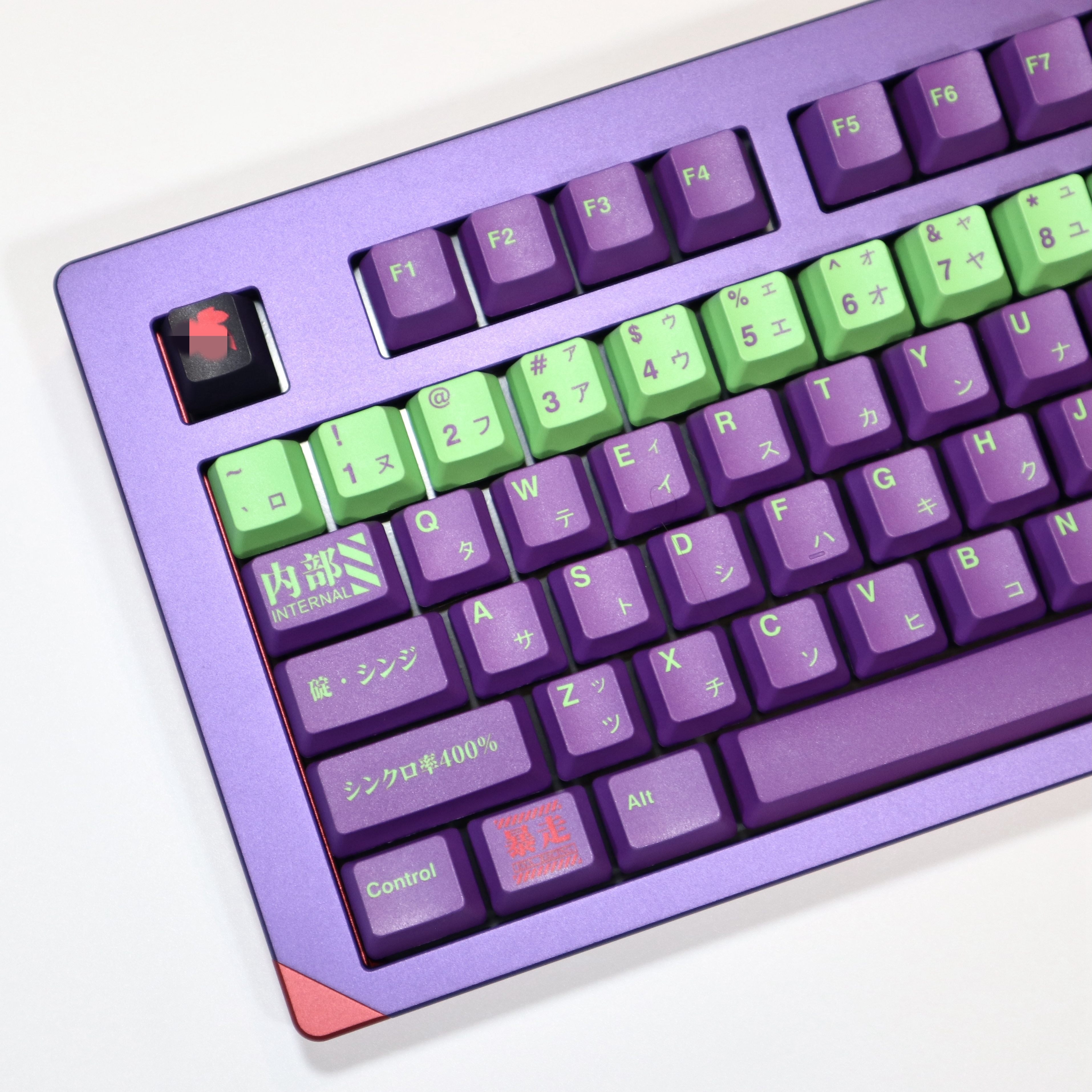 EVA NO. 1 기계 키캡 PBT 소재 OEM 고도로 승화된 기계식 키보드 키캡 핫 브라더 주변 장치