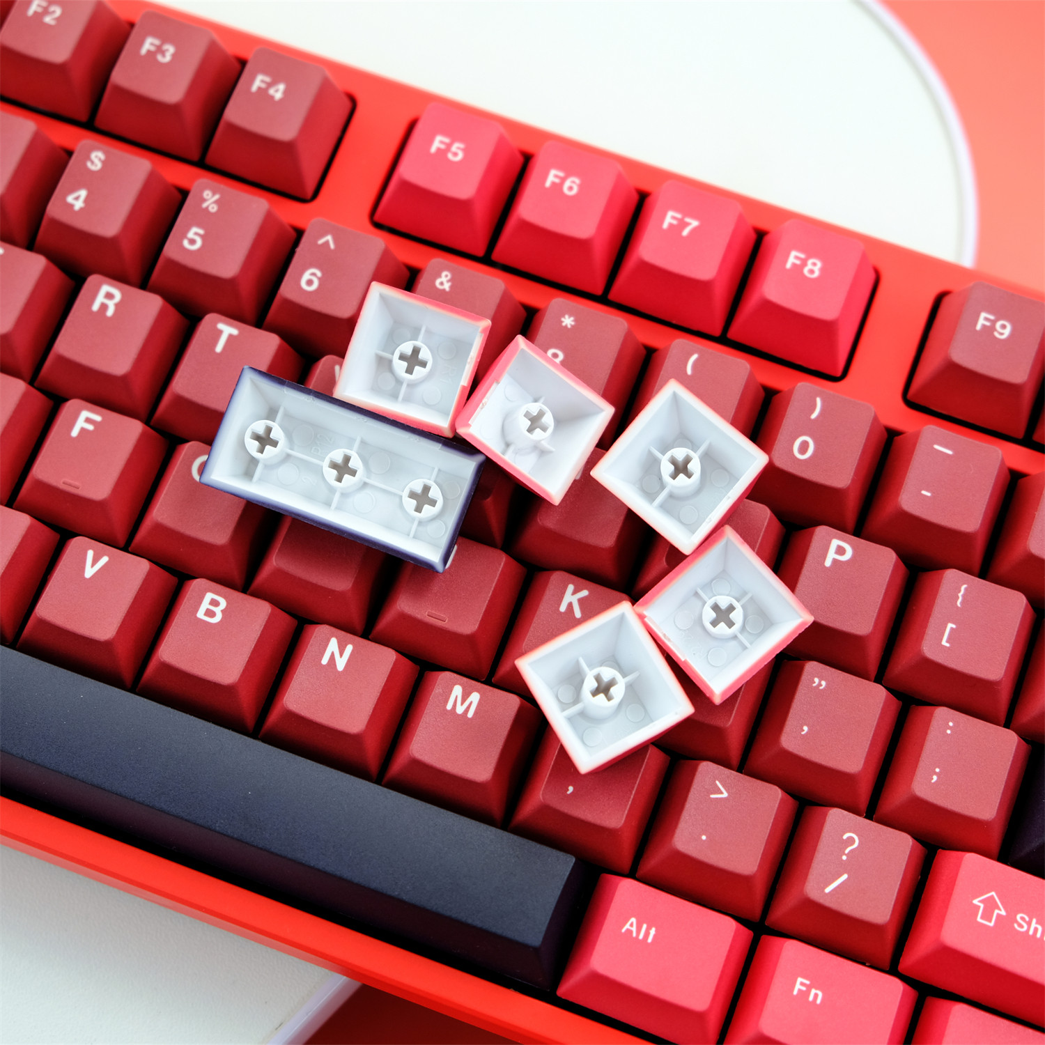 GMK BLACK HAM KEYCAPS 129 KEYS PBT ORIGINAL HIGHLY SUBLIMATION MECHANICAL KEYBOARD KEYCAPS REGE PERIPHERALS