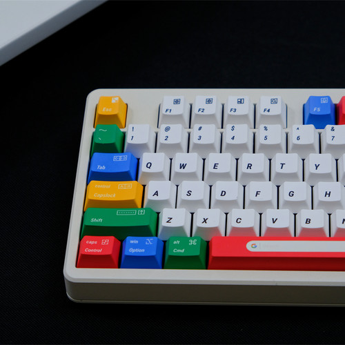 谷歌键帽 PBT 原厂高度 热升华 机械键盘帽 wooting 醉鹿 雨75