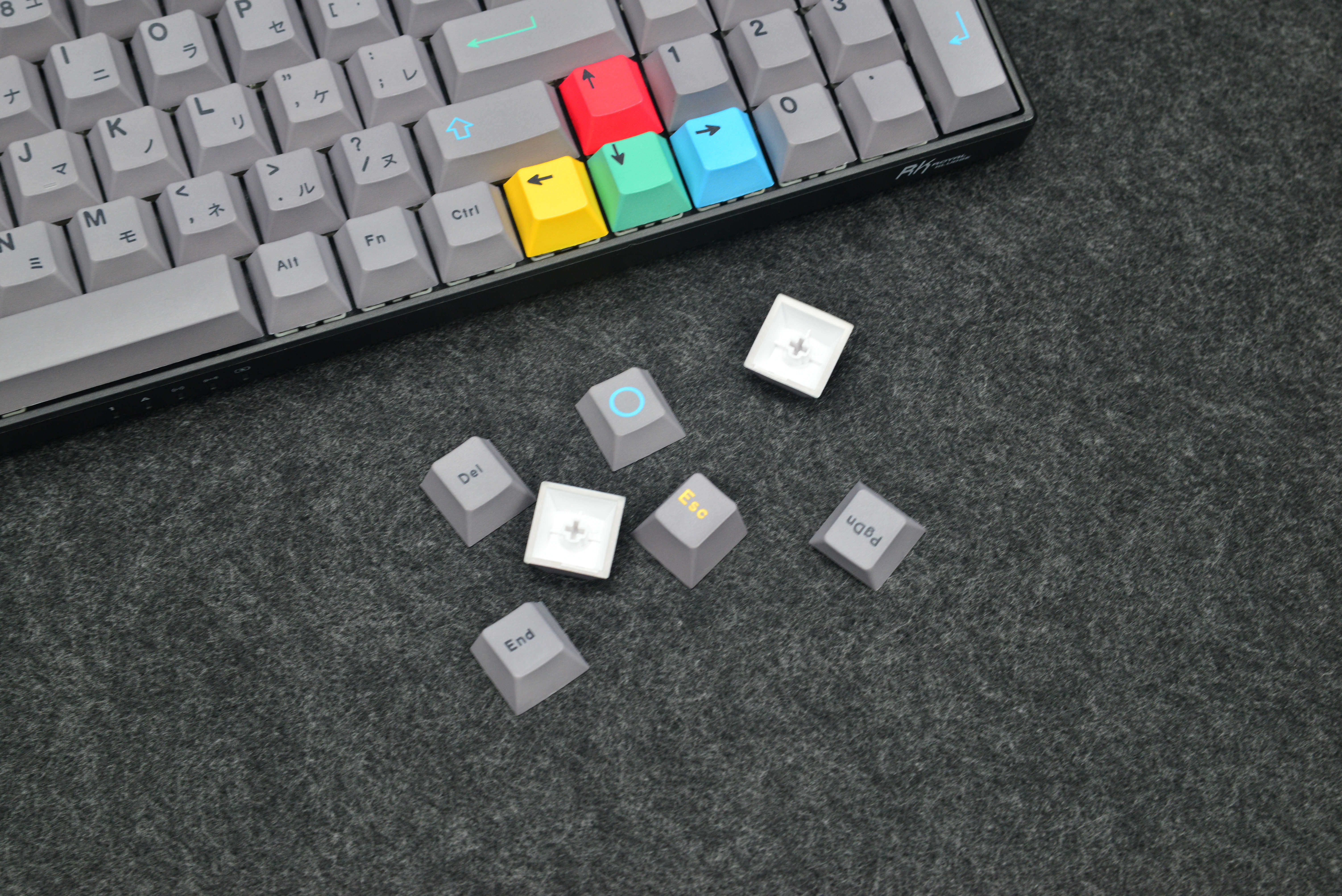 REGE KEYCAP GMK-DUALSHOT 129 키 PBT 오리지널 고도로 기계식 키보드 맞춤형 키캡 8001
