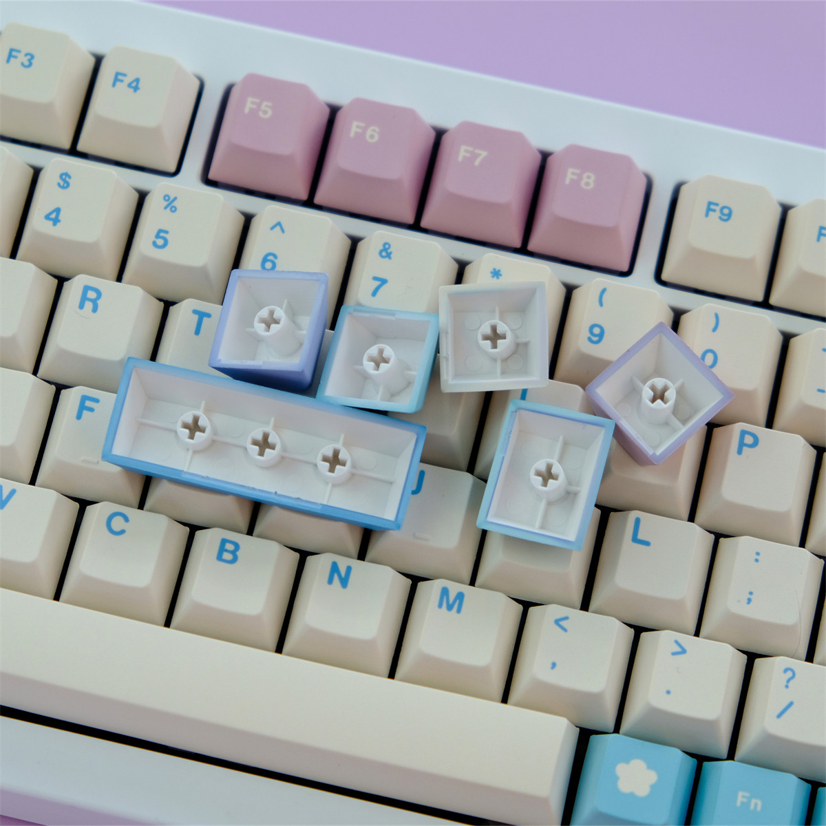 GMK FAIRY KEYCAP 129 키 PBT 기존 고승화 기계식 키보드 KEYCAP HOT BROTHER 주변 장치