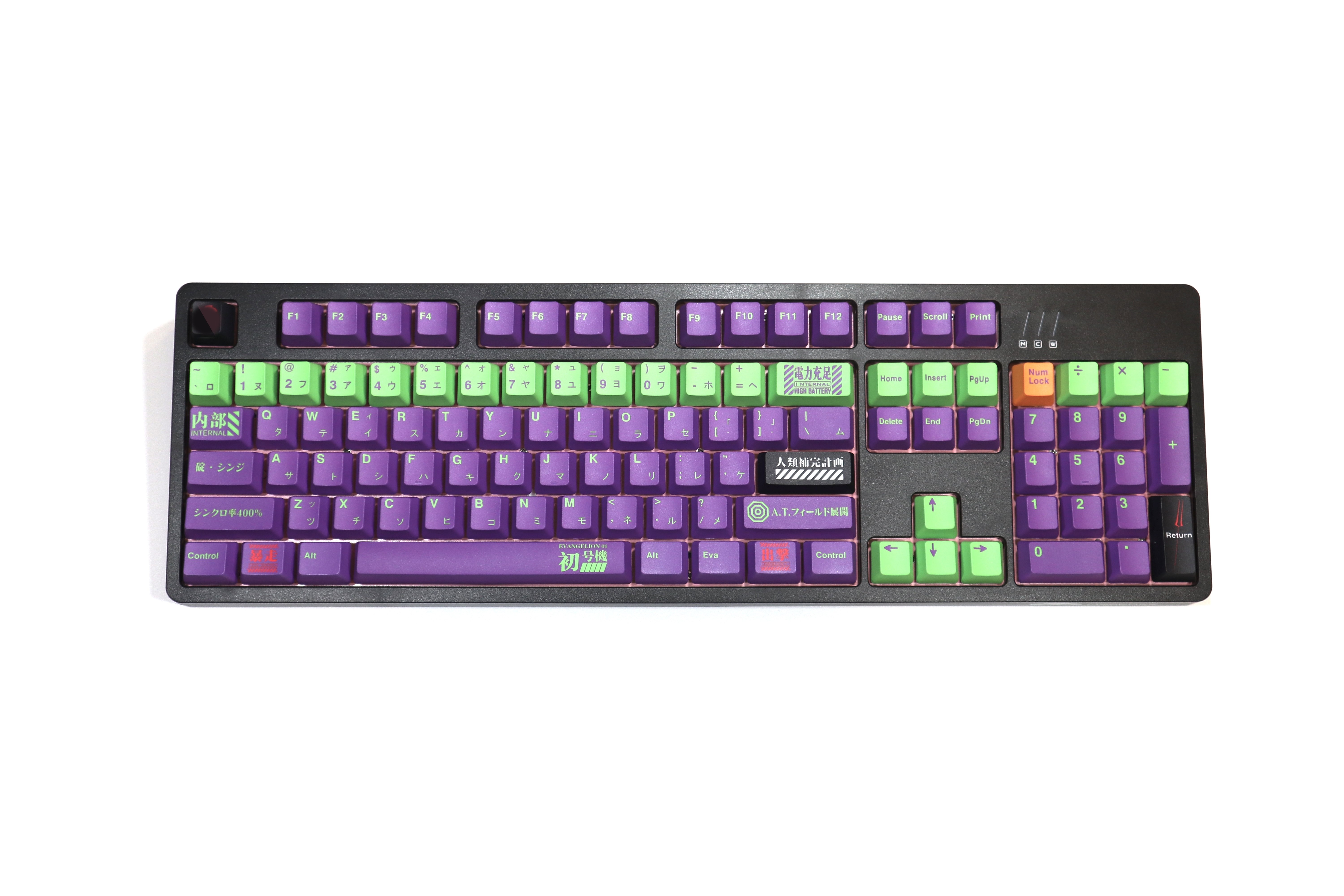 EVA NO. 1 기계 키캡 PBT 소재 OEM 고도로 승화된 기계식 키보드 키캡 핫 브라더 주변 장치