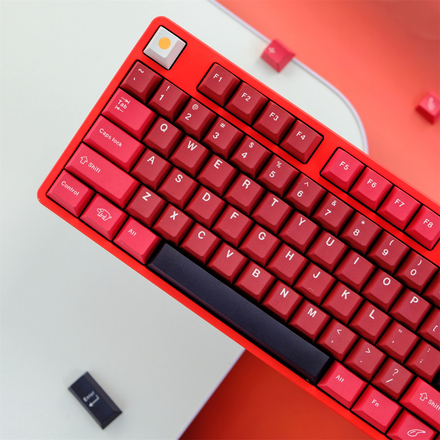GMK BLACK HAM KEYCAPS 129 KEYS PBT ORIGINAL HIGHLY SUBLIMATION MECHANICAL KEYBOARD KEYCAPS REGE PERIPHERALS