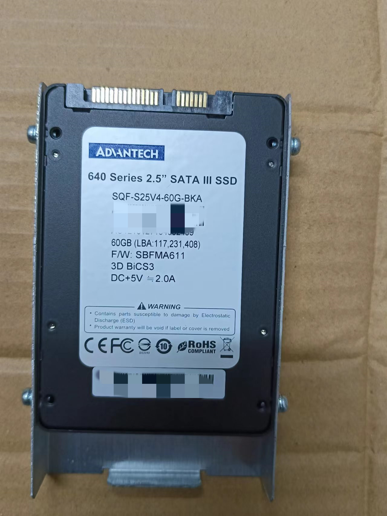 KUKA 00-183-962库卡C4主机系统固态硬盘 60GB 183962 现货议价