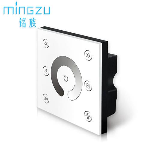 0-10v调光开关触摸面板pwm模拟量信号led灯光亮度明暗调节控制器