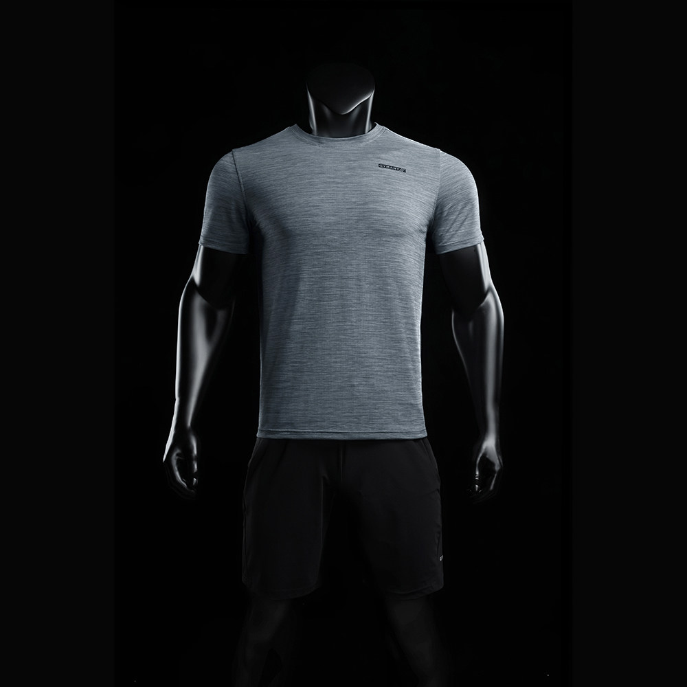 gymant肌肉蚂蚁2023夏季新品运动健身速干训练服圆领短袖男t恤
