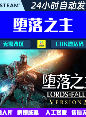 堕落之主 Lords of the Fallen Steam电脑游戏CDK激活码