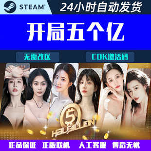 开局五个亿 Steam电脑互动游戏CDK激活码全球区国区