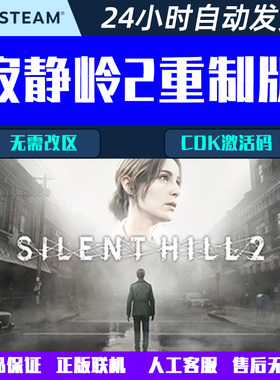 寂静岭2重制版SILENT HILL 2 Steam电脑游戏CDK激活码全球区国区