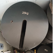 M1级铸铁开口砝码10kg20kg25kg圆钢法码配重校准用增托挂盘砝码