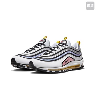 Nike Air Max 97 跑鞋 气墊全掌舒适透气防滑耐磨 跑鞋DX6057-001