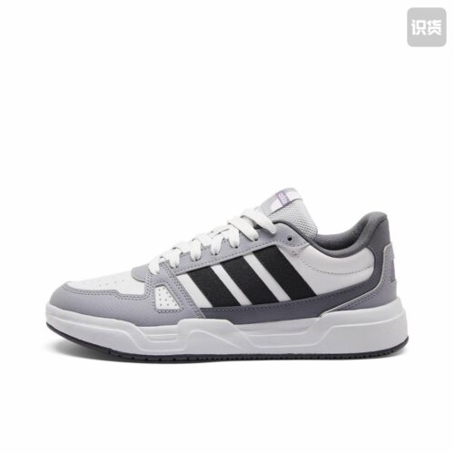 adidas LITEBALLER 2.0低帮板鞋男女同款白灰HQ9336吴