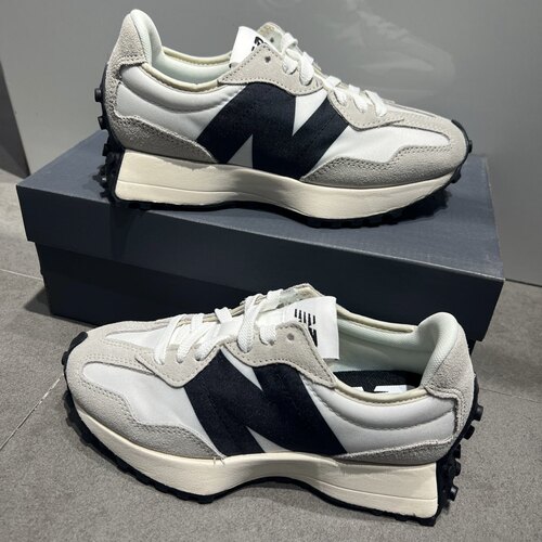 New Balance 327 舒适复古 防滑耐磨 休闲透气 减震 跑鞋GS327FE