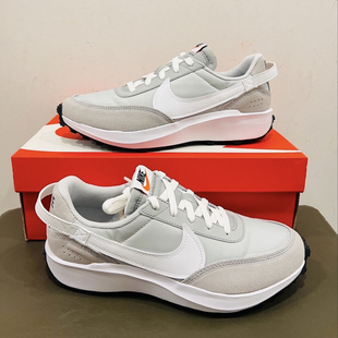 Nike Waffle Debut 轻便缓震 防滑 复古华夫鞋老爹鞋DH9522-003吴