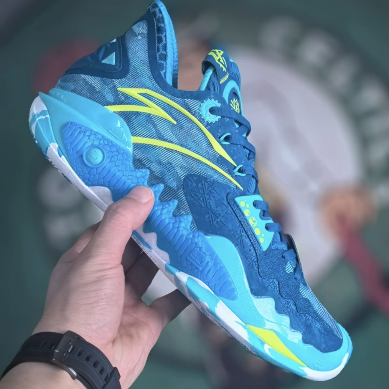 安踏 狂潮5代 突变 氮科技 舒适透气 外场实战 篮球鞋112341106-2,运动鞋new,篮球鞋,淘宝优惠券,粉丝福利购,淘宝优惠卷